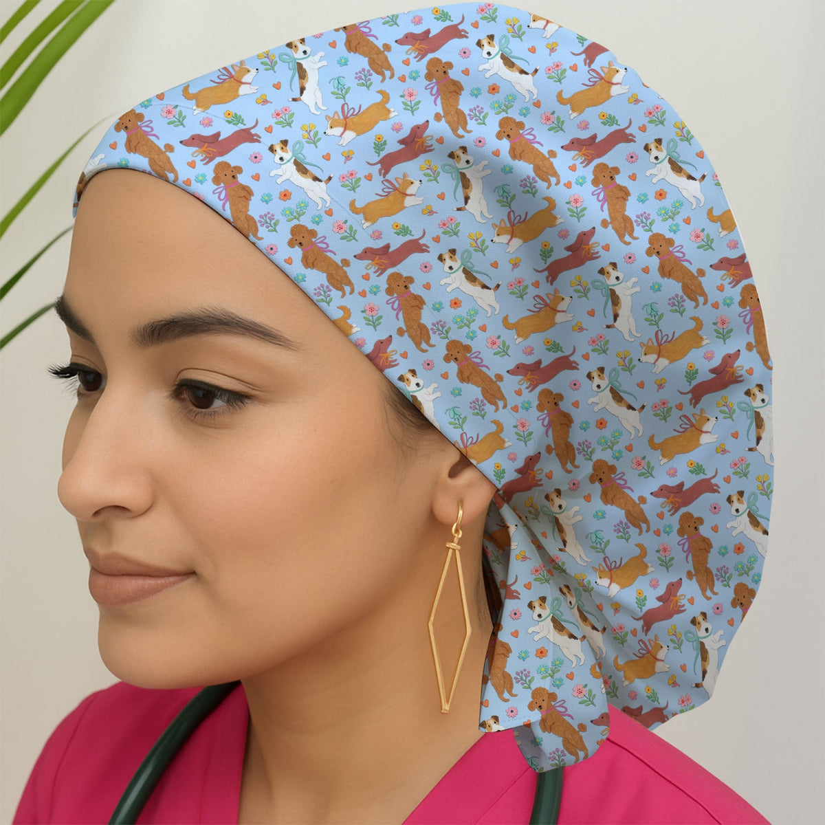 Dog Scrub Cap