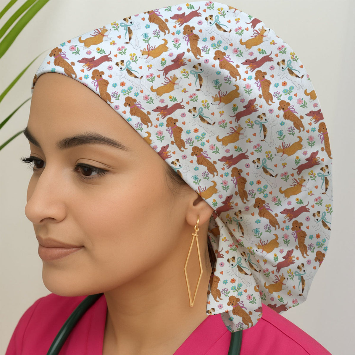 Dog Scrub Cap