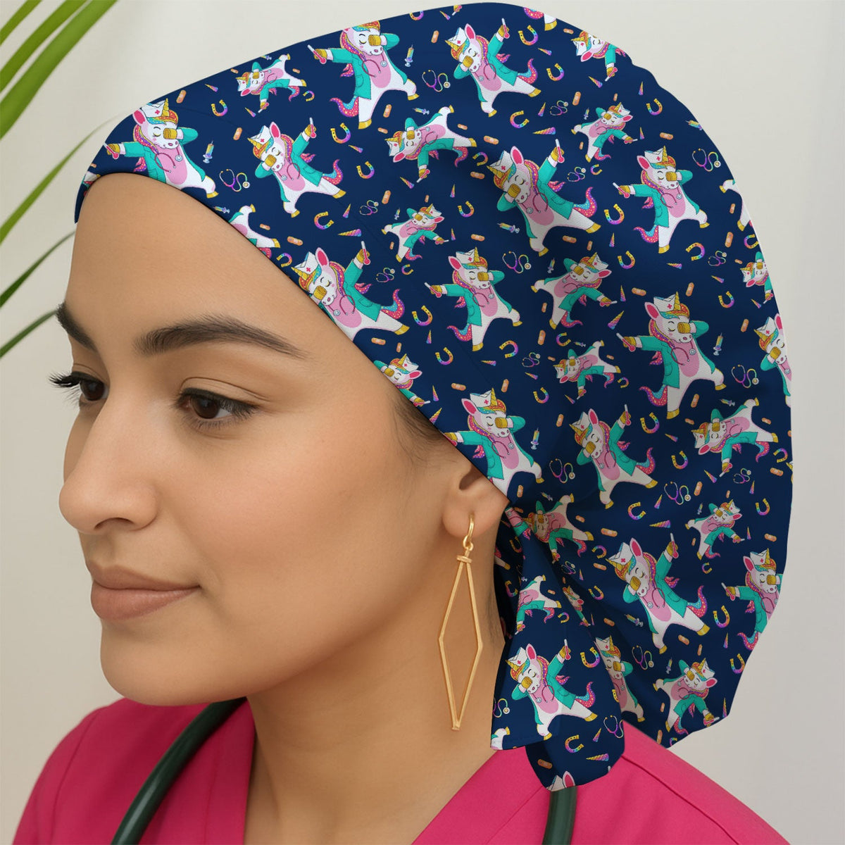 Unicorn Dance Scrub Cap
