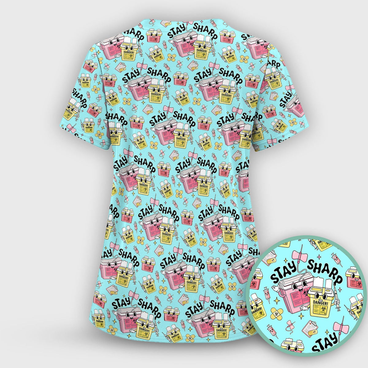 Stay Sharp Nurse Scrub Set
