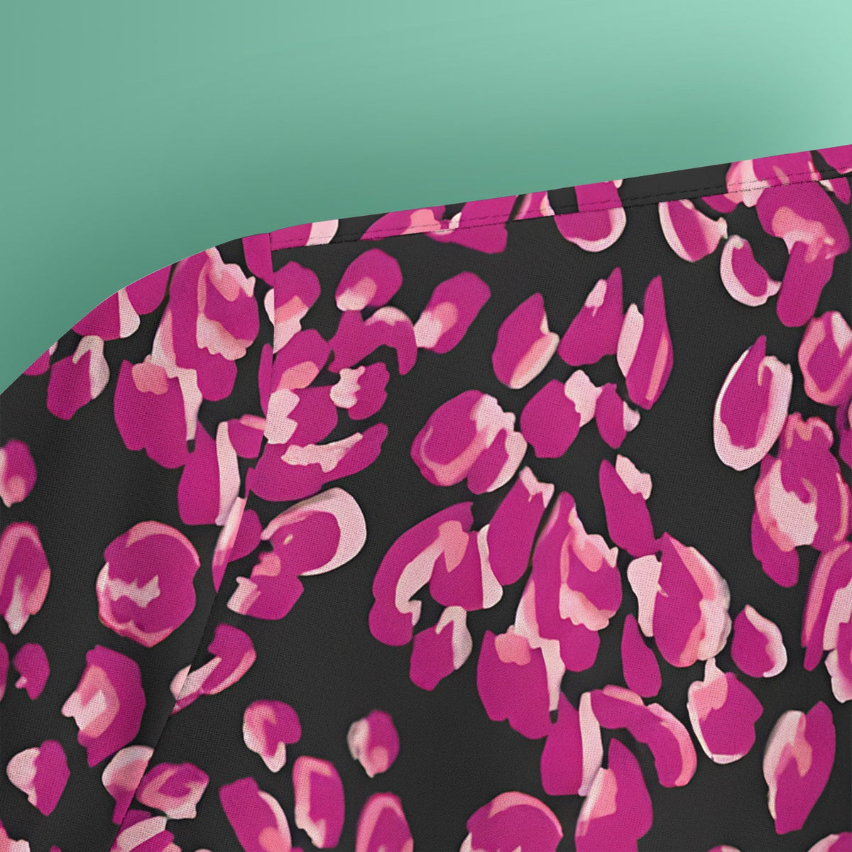 Falling Pink Rose Petals Nurse Scrub Top