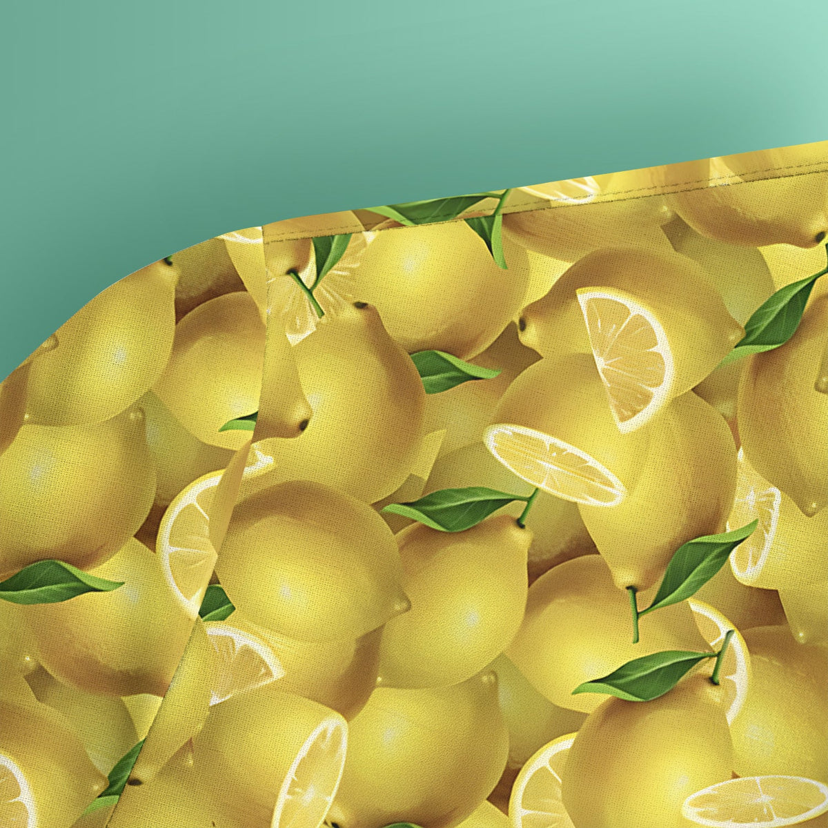 Fresh Lemon Nurse Scrub Top