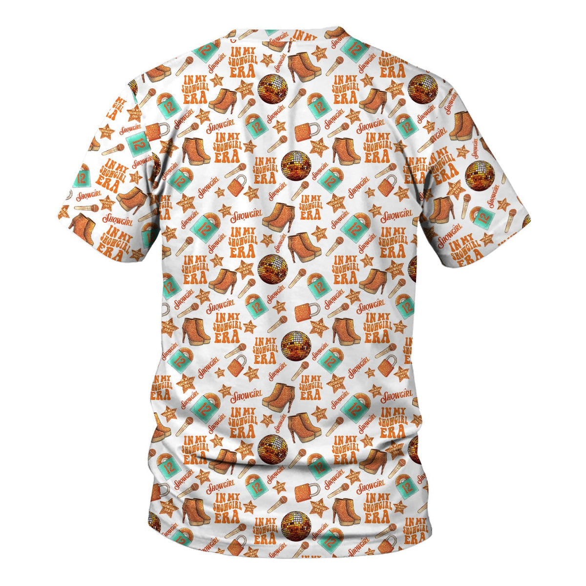 Showgirl Orange Graphic Nurse Shirt