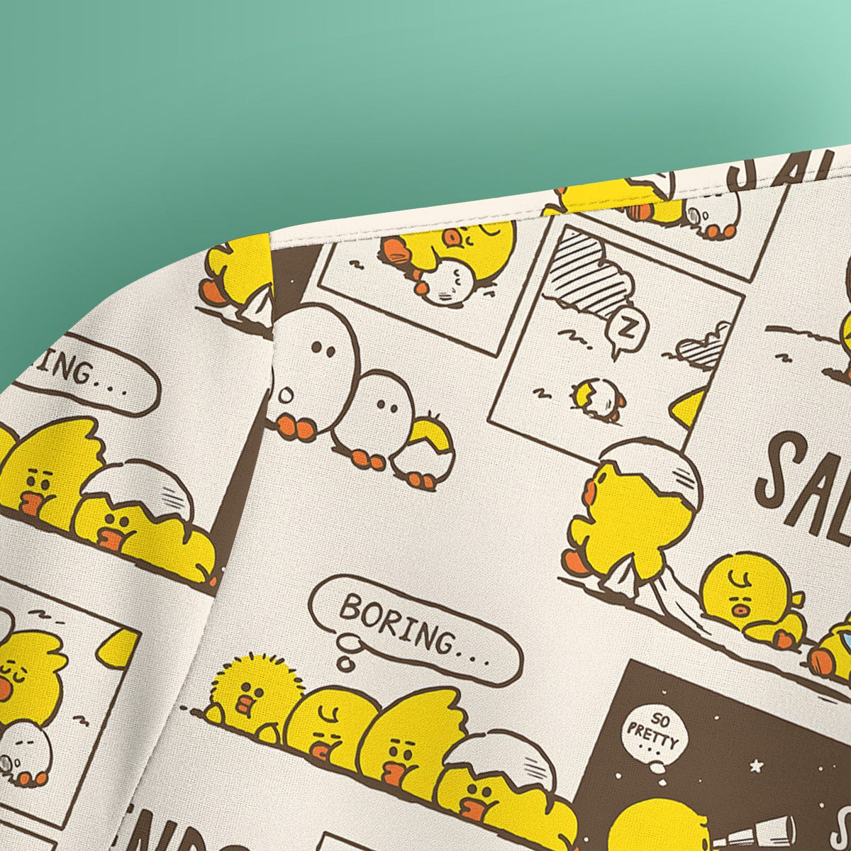 Chick Comic Nurse Scrub Top