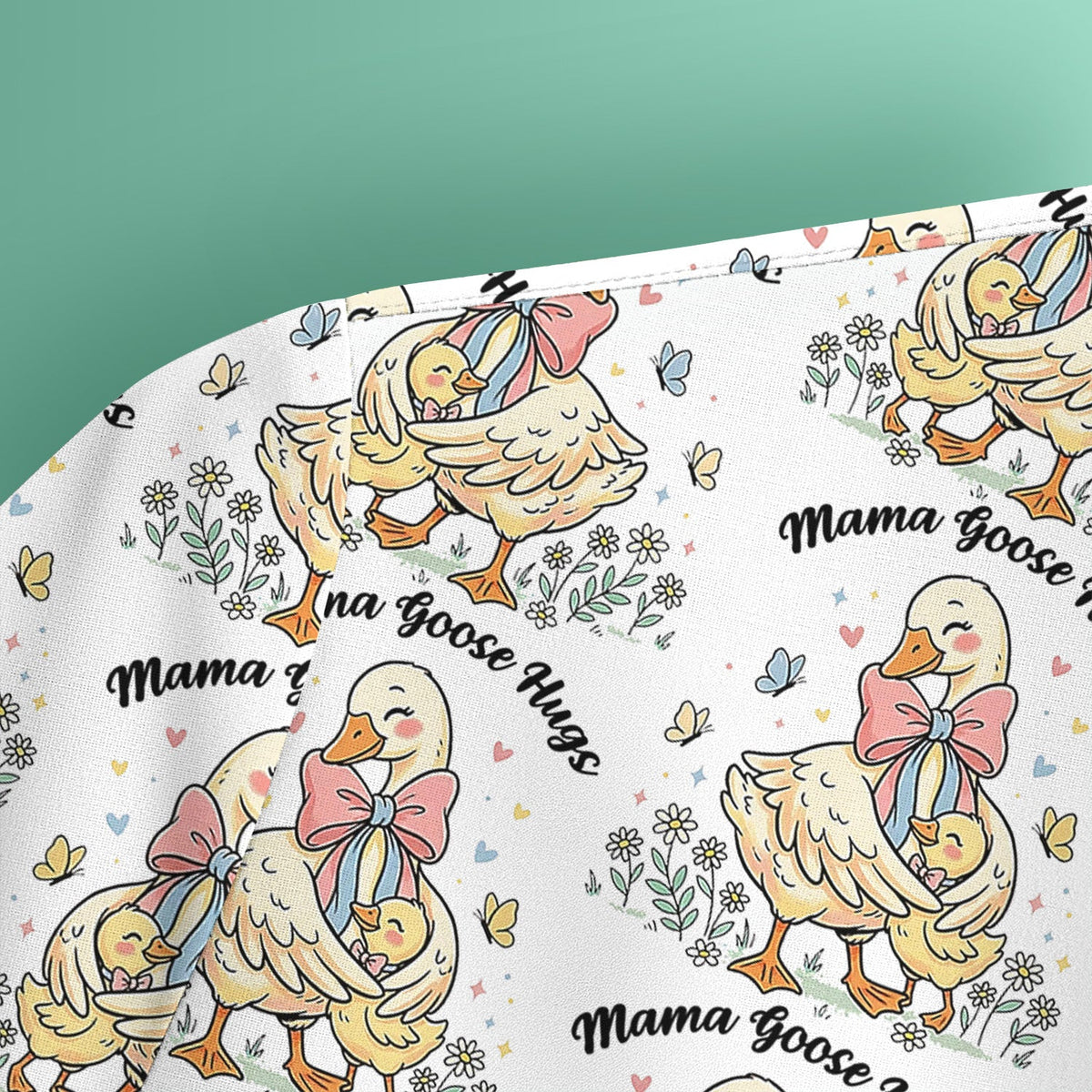 Mama Goose Hug Nurse Scrub Top