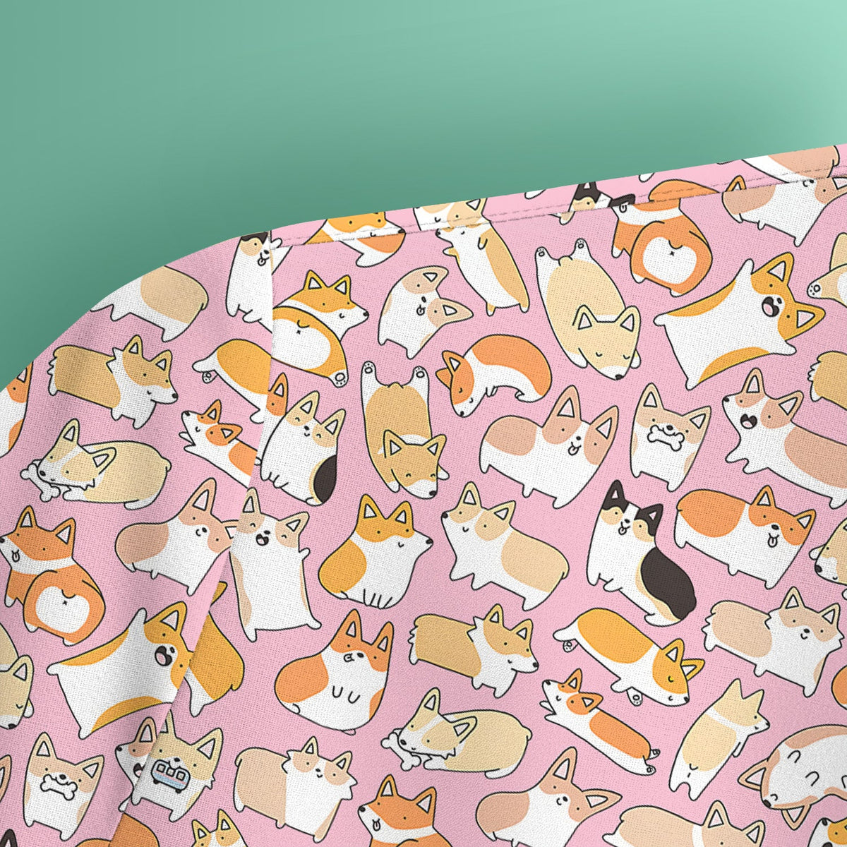 Corgi Nurse Scrub Top