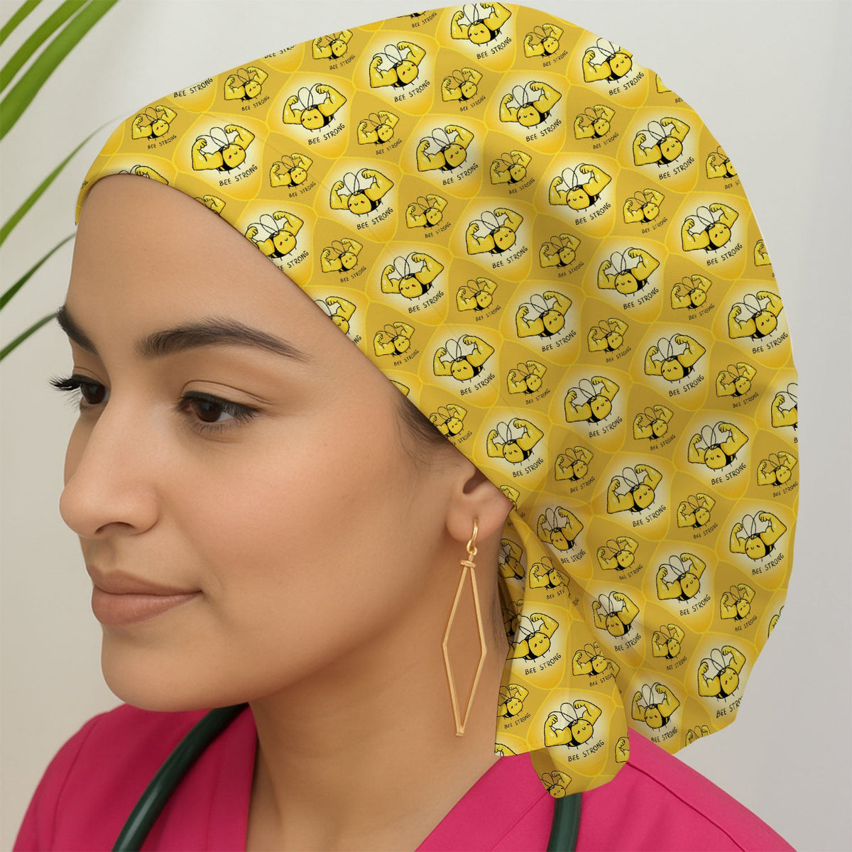 Strong Honey Bee Scrub Cap