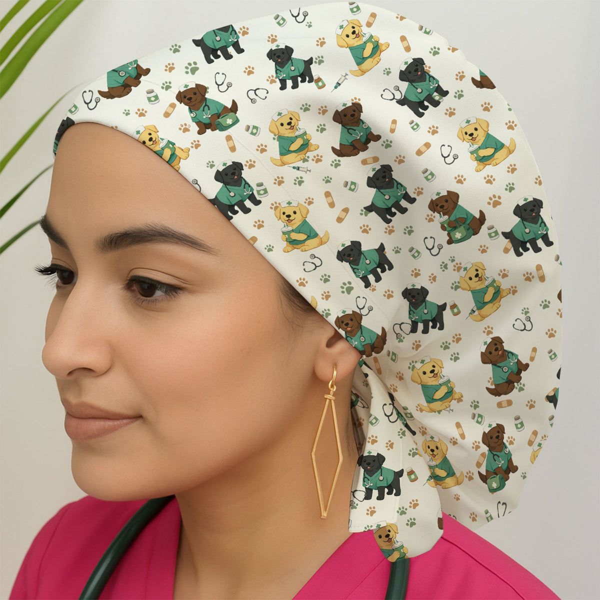 Labrador Retriever Scrub Cap
