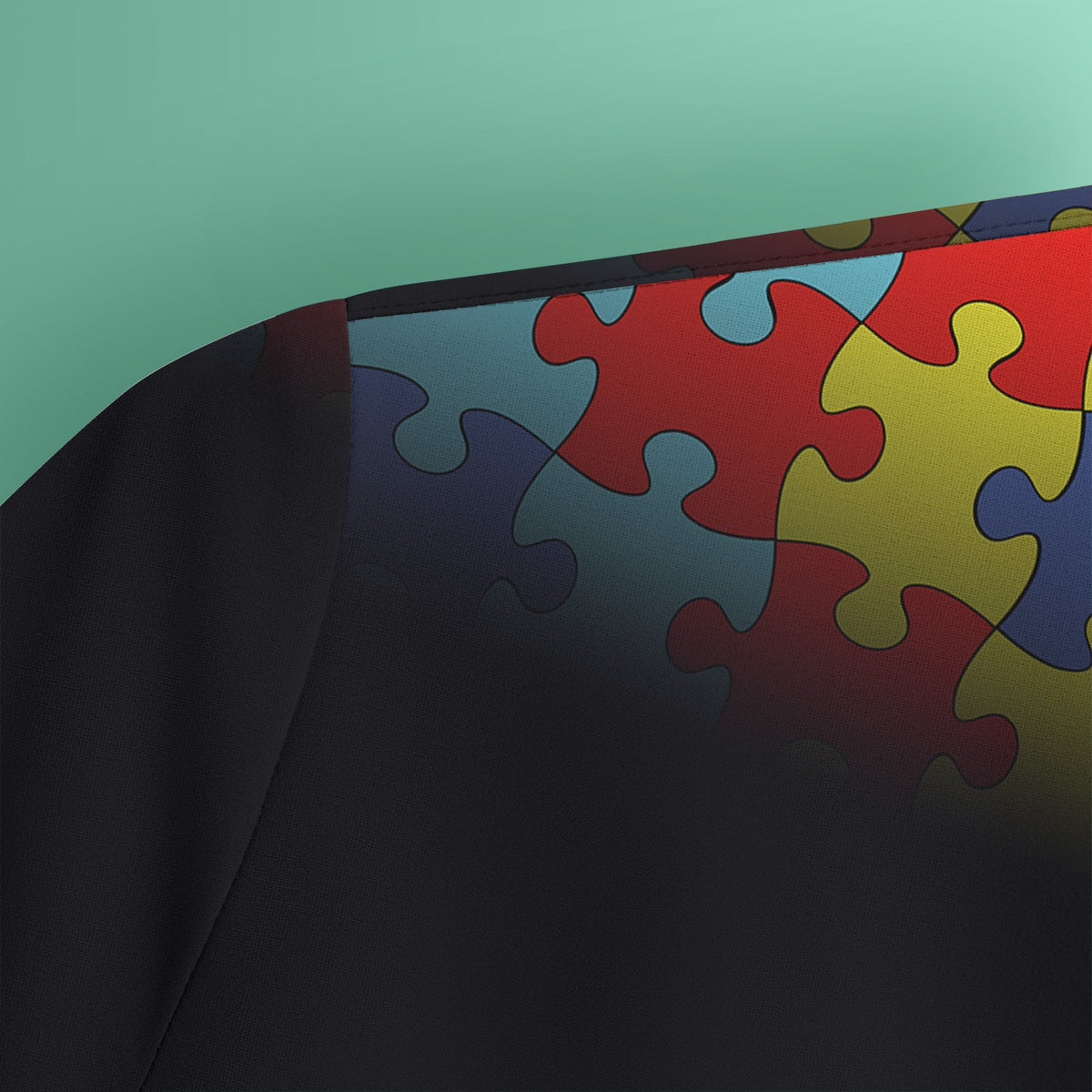 Autism Puzzle Skeleton It's OK To Be Different Nurse Scrub Top