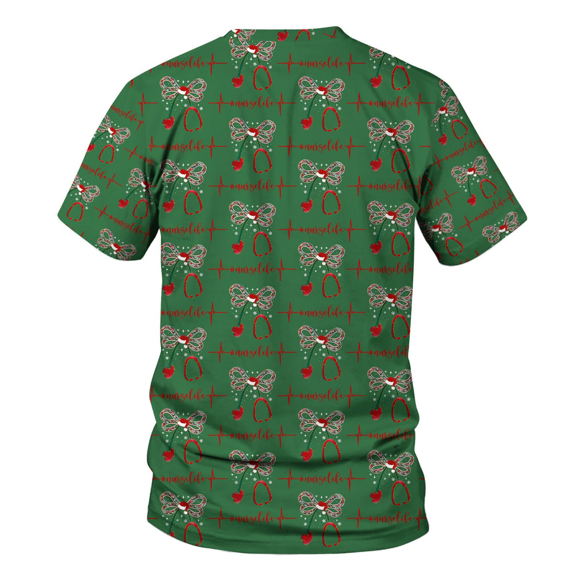 Stethoscope Heartbeat Nurse Shirt - Christmas Gift