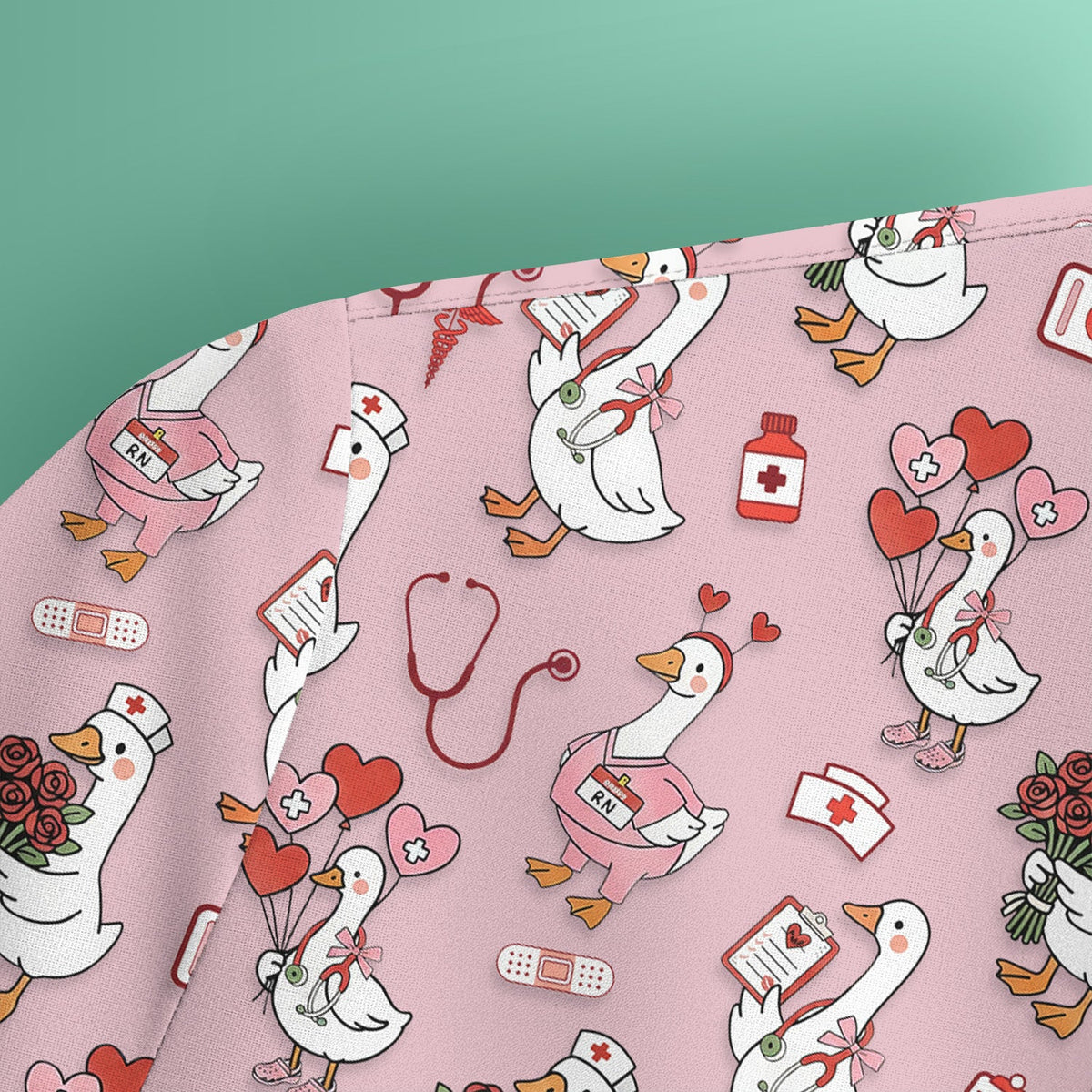 Goose Medical Nurse Scrub Top