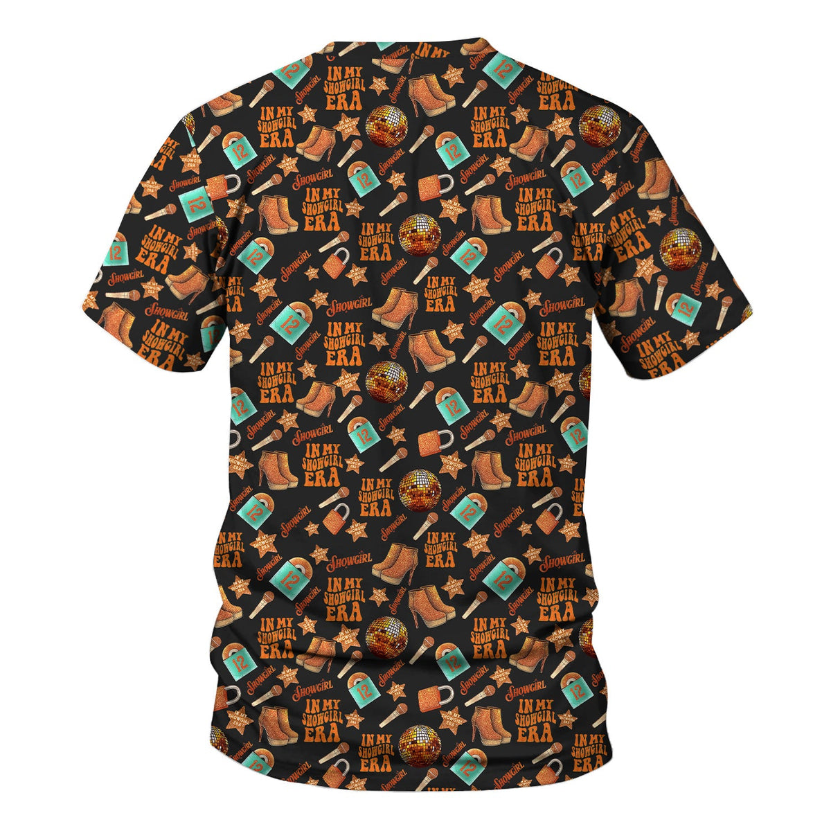Showgirl Orange Graphic Nurse Shirt