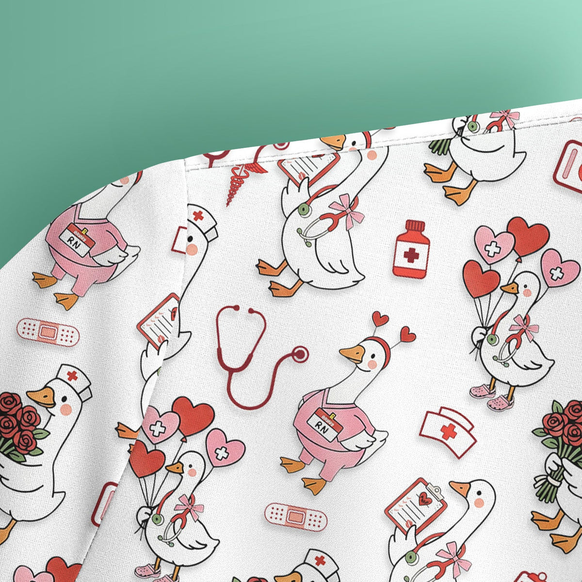 Goose Medical Nurse Scrub Top