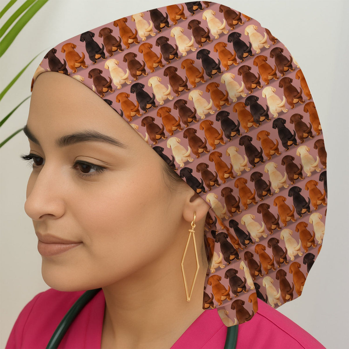 Dachshund Butt Scrub Cap