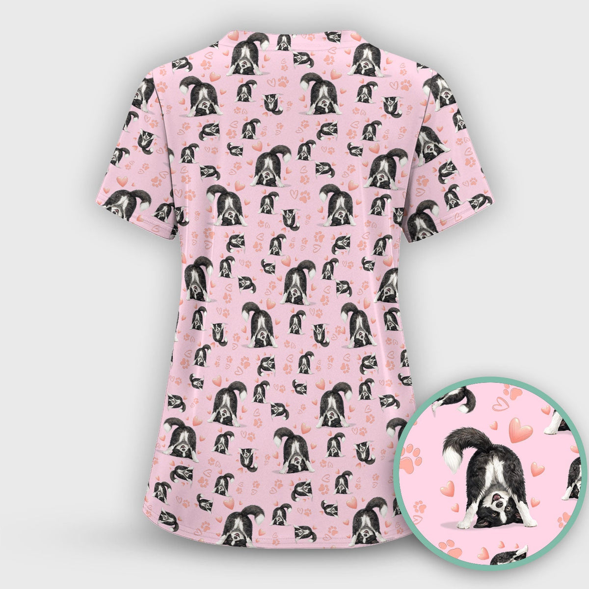 Puppy Heart Nurse Scrub Set