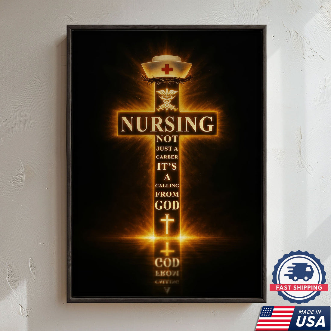 Not Just A Career Calling From God Canvas