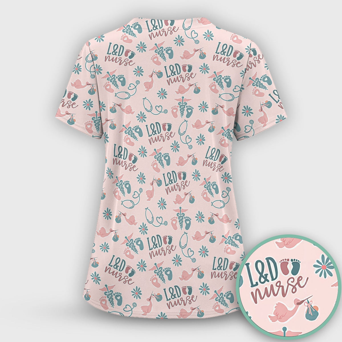 Labor and Delivery Nurse Scrub Set