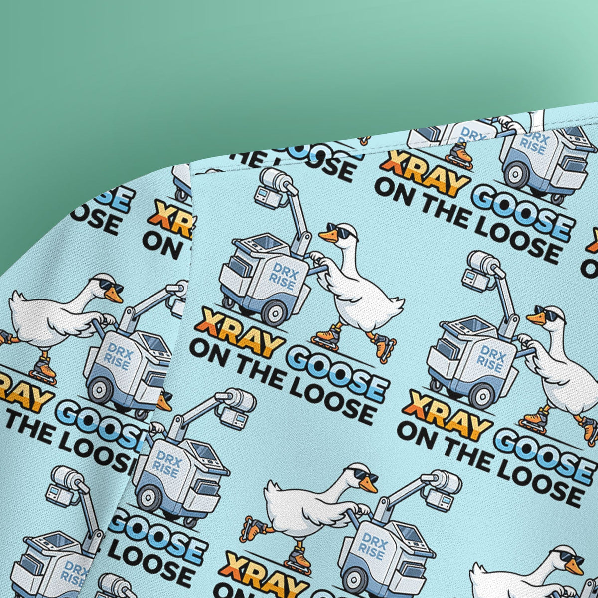 Xray Goose On The Loose Nurse Scrub Top