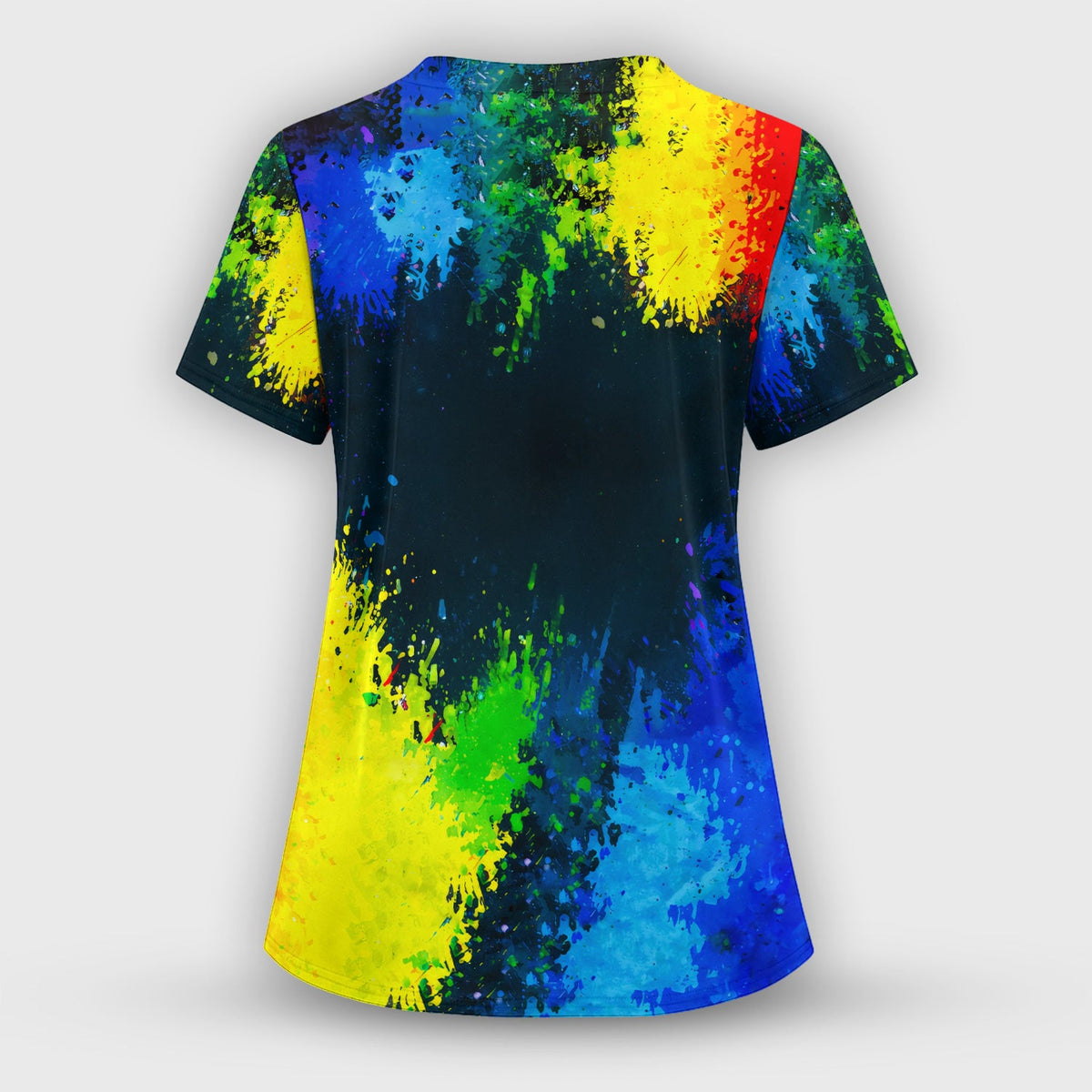 Autism Strong Handprint Nurse Scrub Set