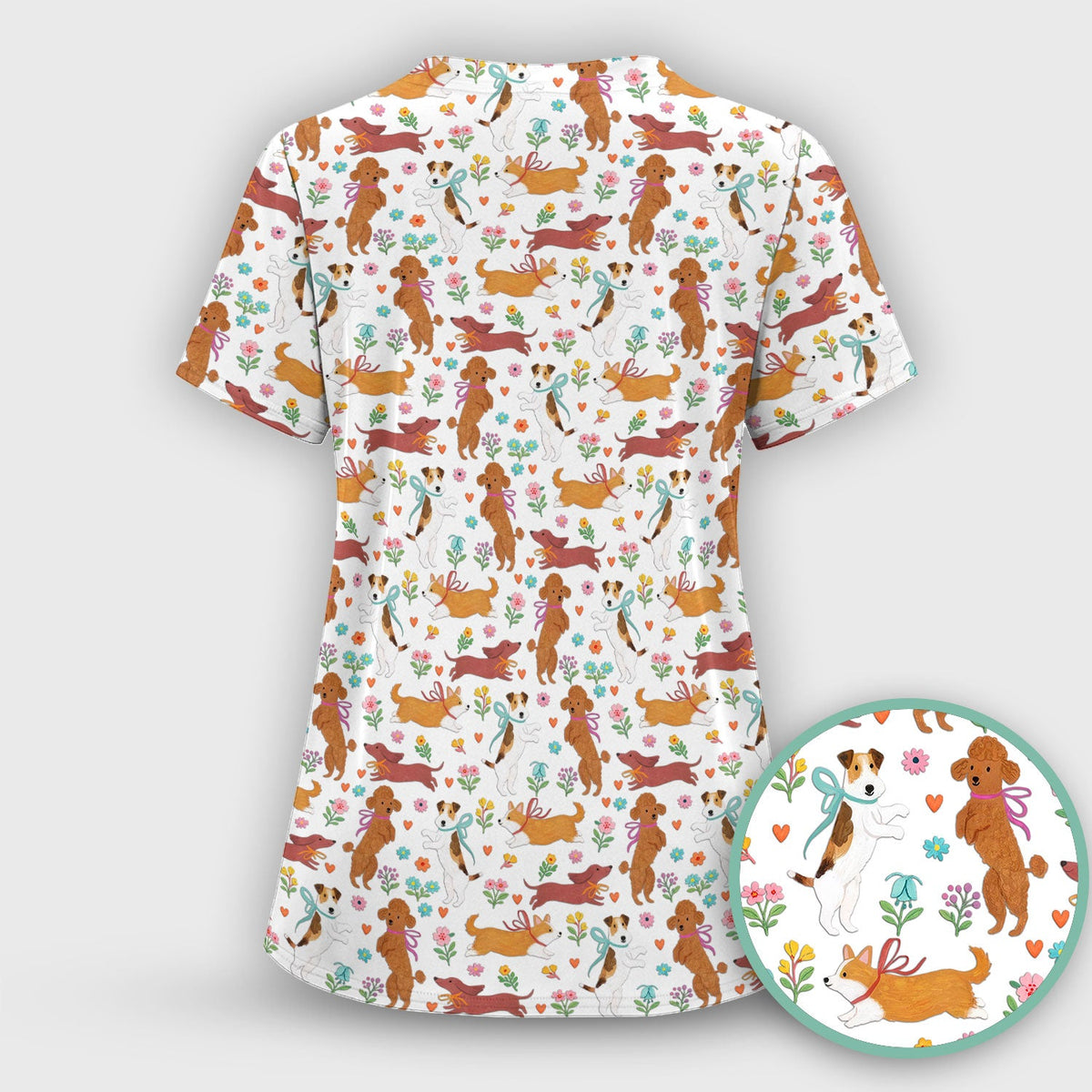 Dog Nurse Scrub Set