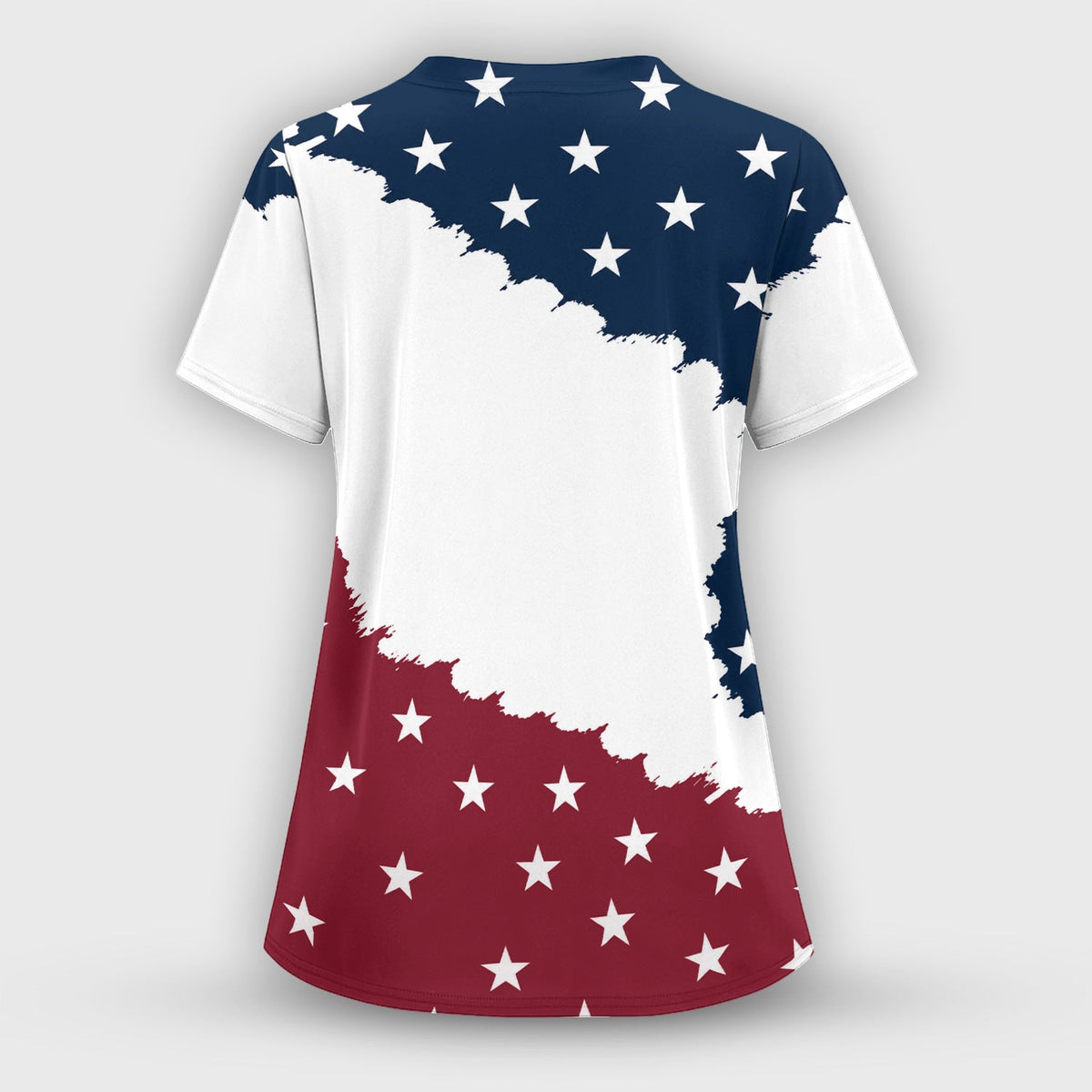 We Be People Flag Nurse Scrub Set