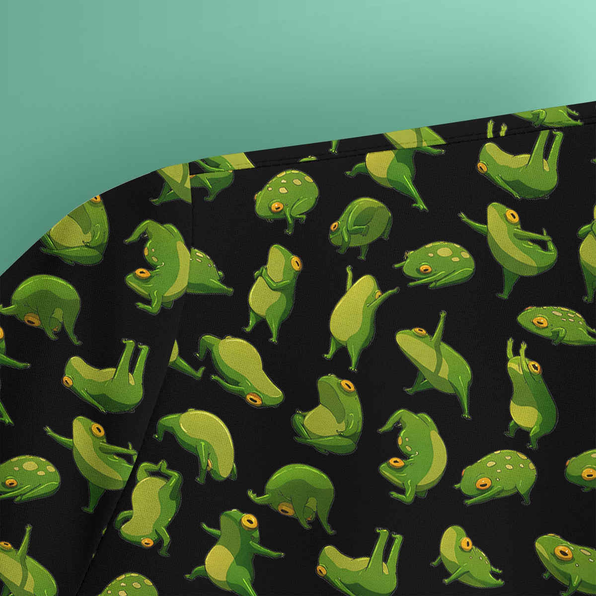 Frog Cartoon Nurse Scrub Top