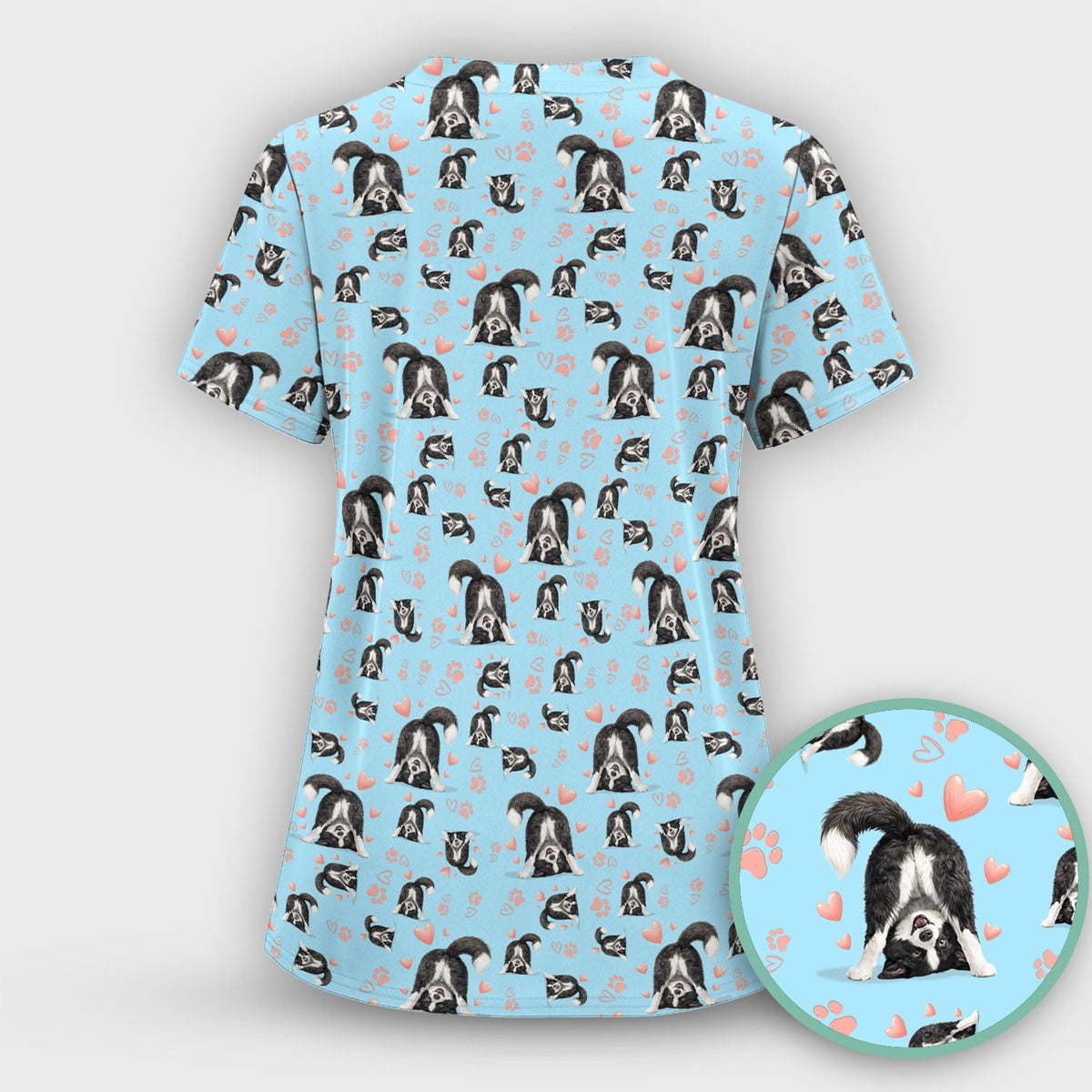 Puppy Heart Nurse Scrub Set