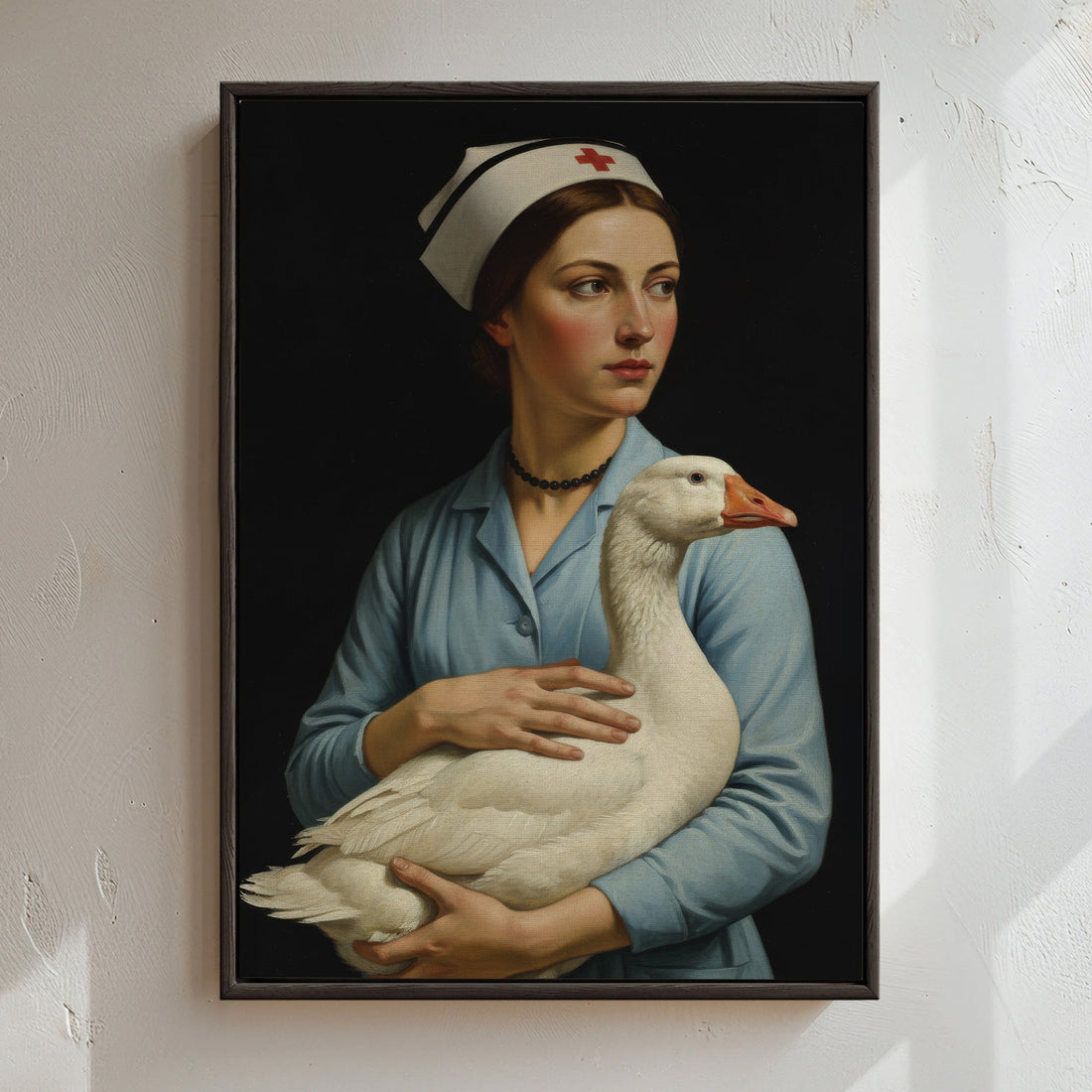 Vintage Goose Nurse Canvas