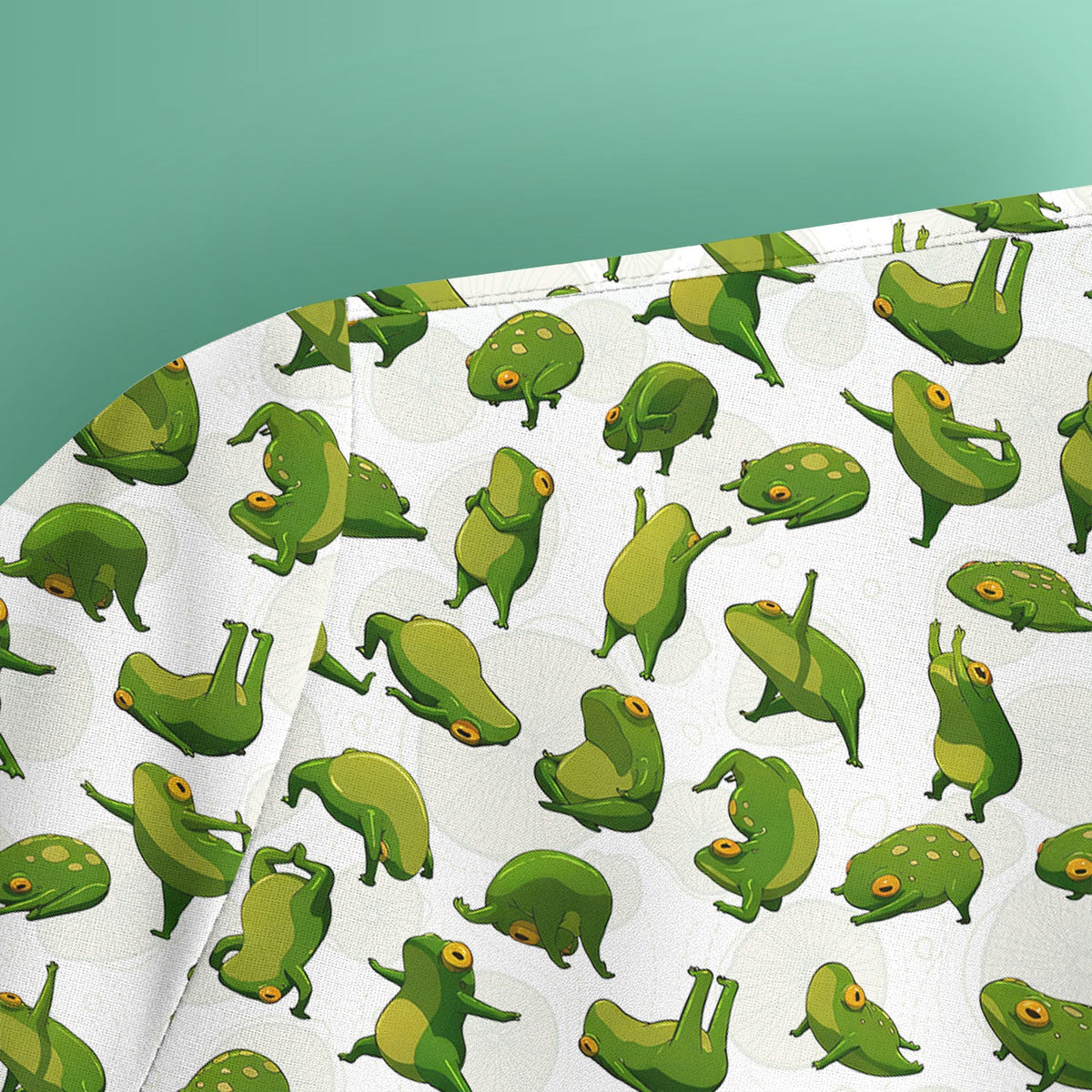 Frog Cartoon Nurse Scrub Top