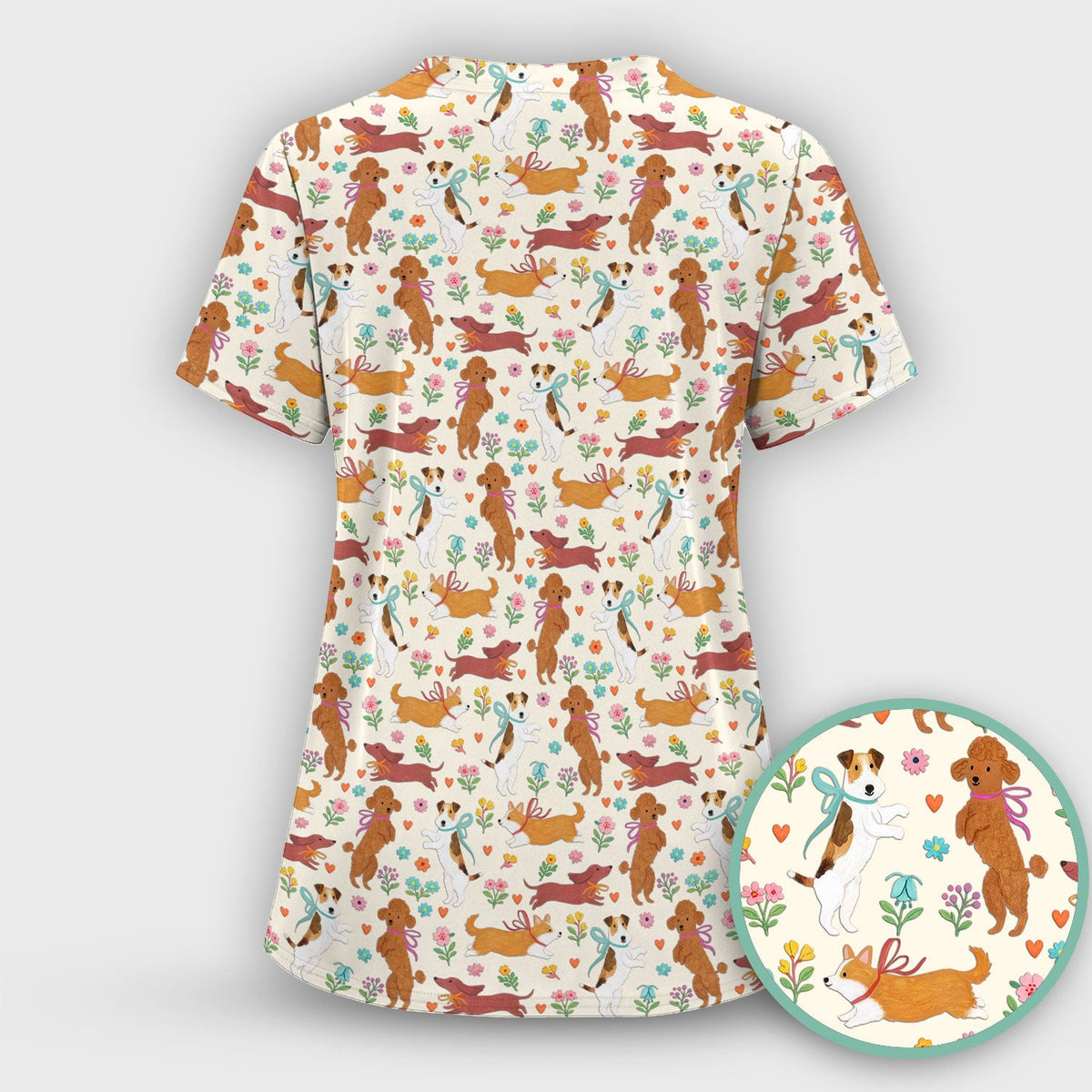 Dog Nurse Scrub Set