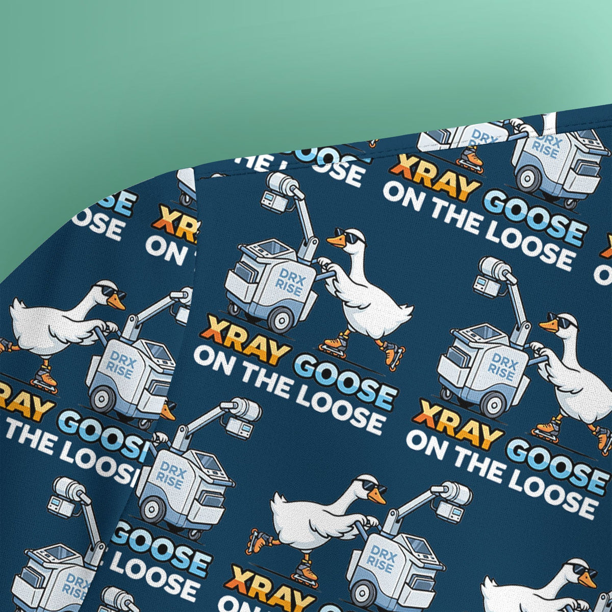 Xray Goose On The Loose Nurse Scrub Top