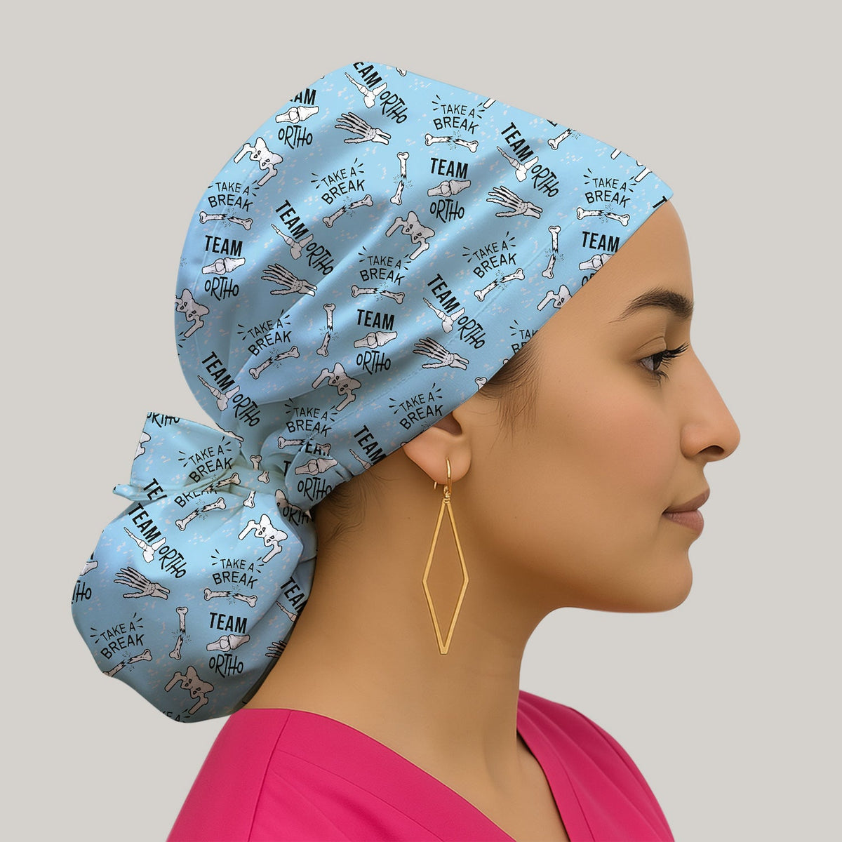 Team Ortho Bone Joint Scrub Cap