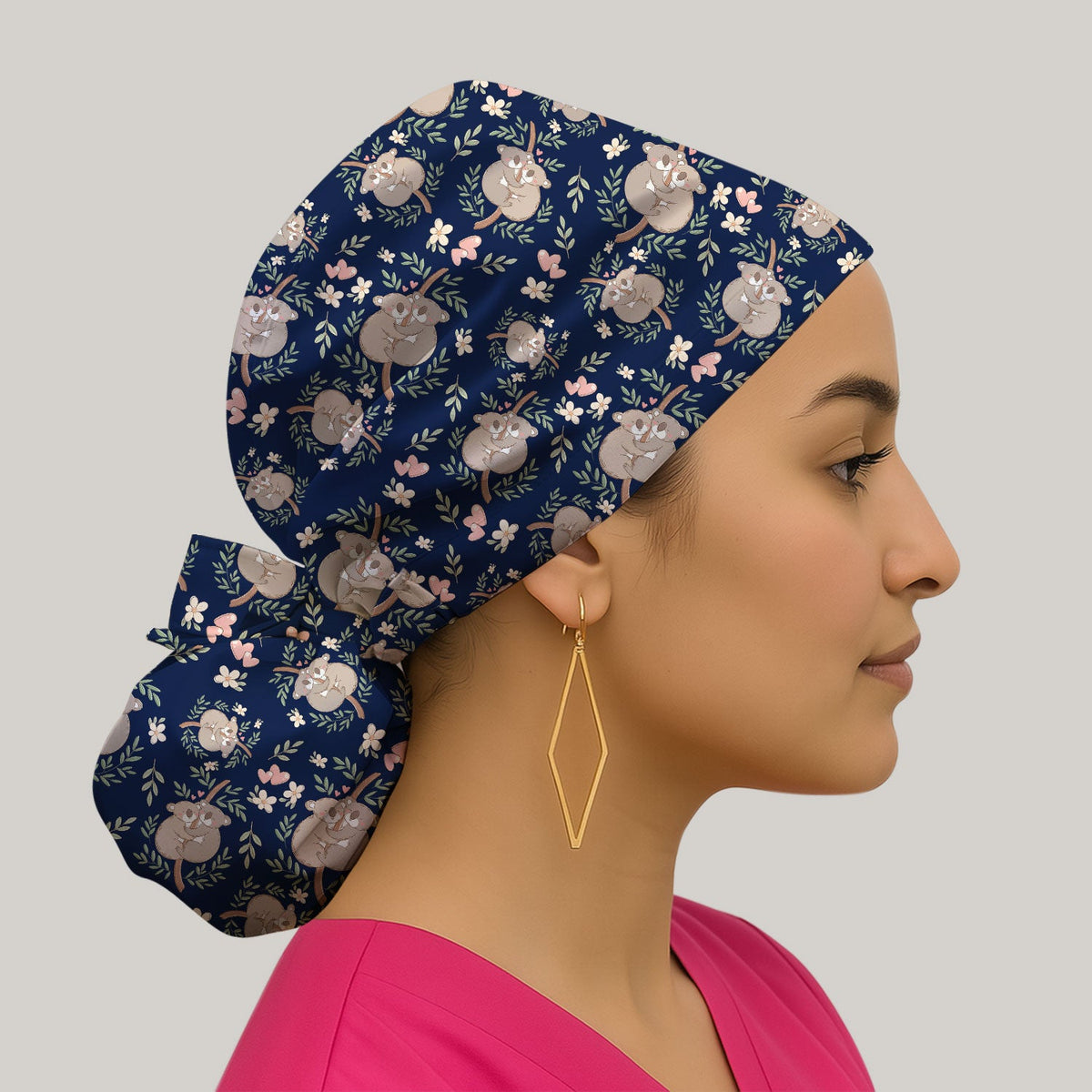 Koala Love Scrub Cap