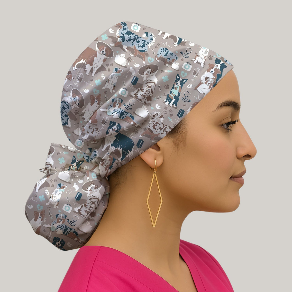 Veterinary Dog Scrub Cap