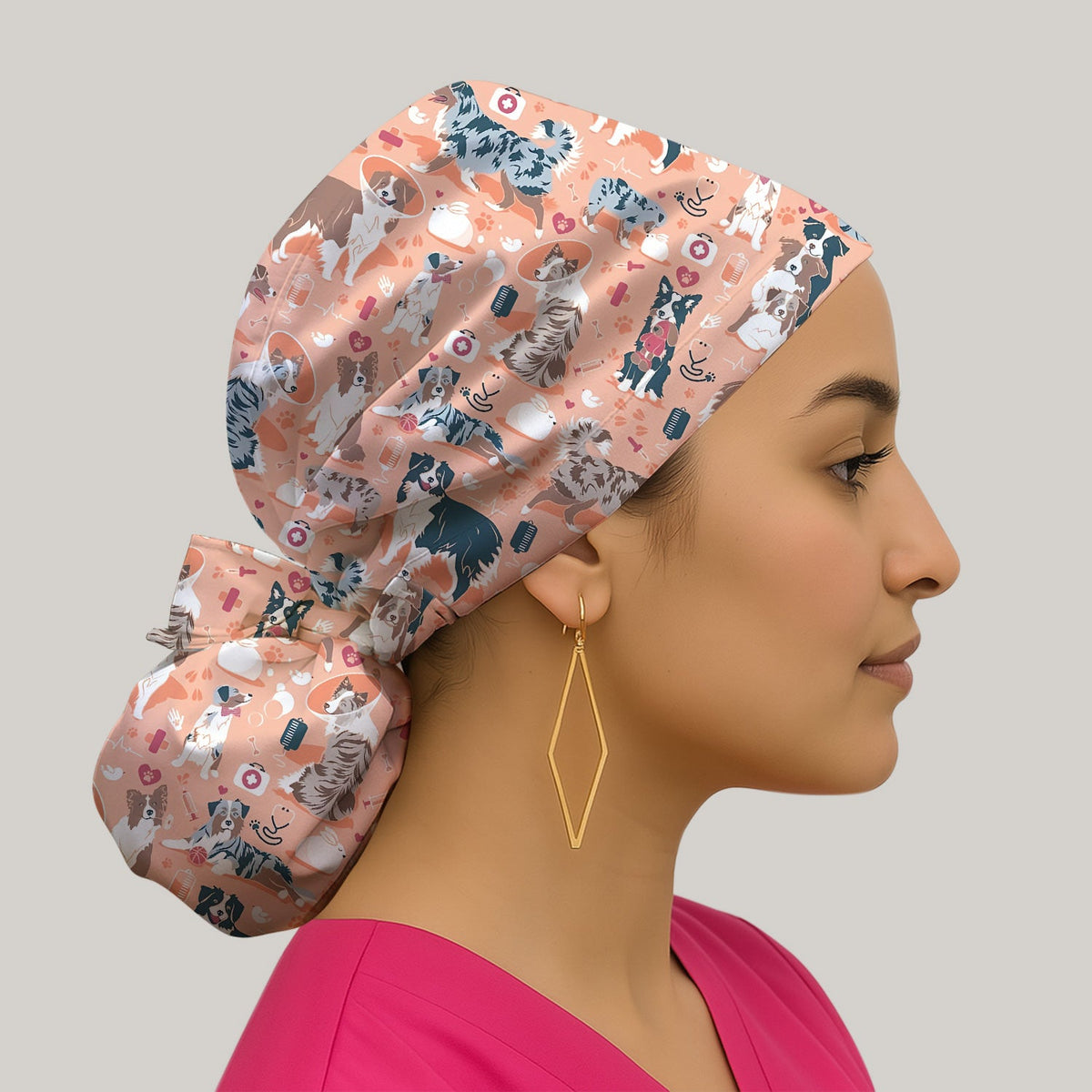 Veterinary Dog Scrub Cap
