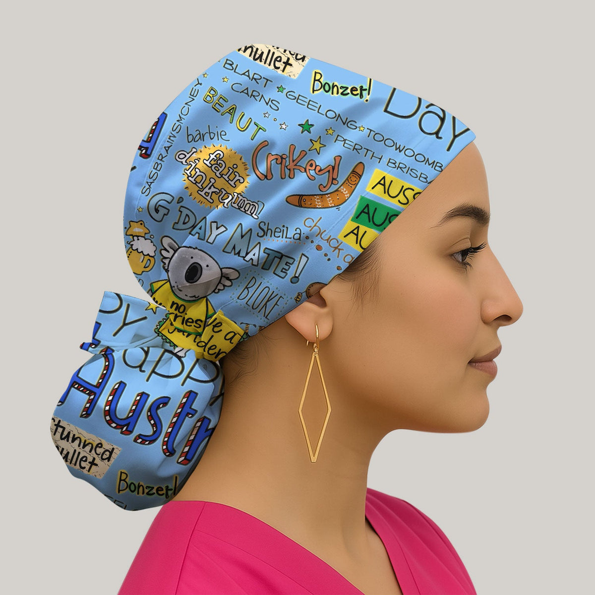 Koala Australia Scrub Cap