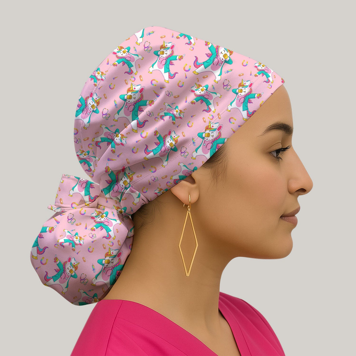 Unicorn Dance Scrub Cap