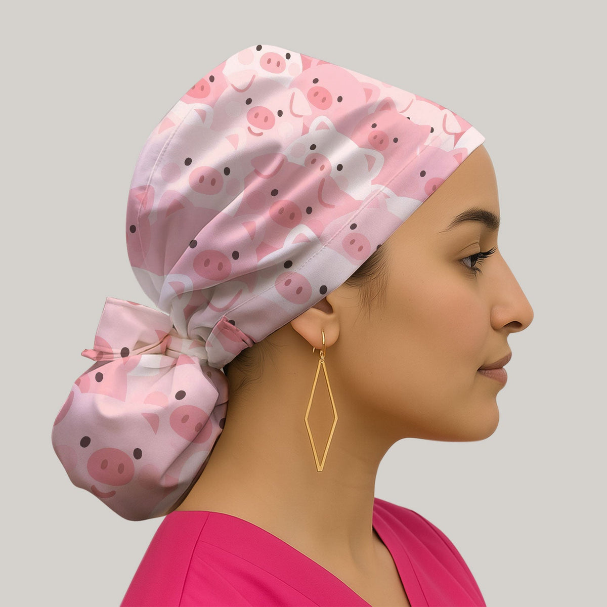 Pig Scrub Cap