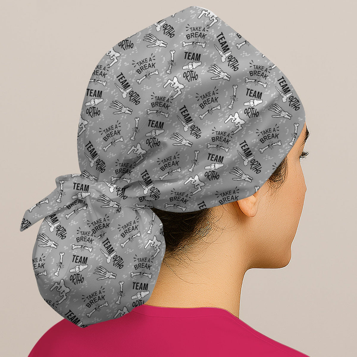 Team Ortho Bone Joint Scrub Cap