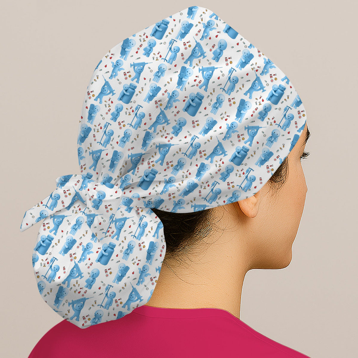 Smiski Scrub Cap