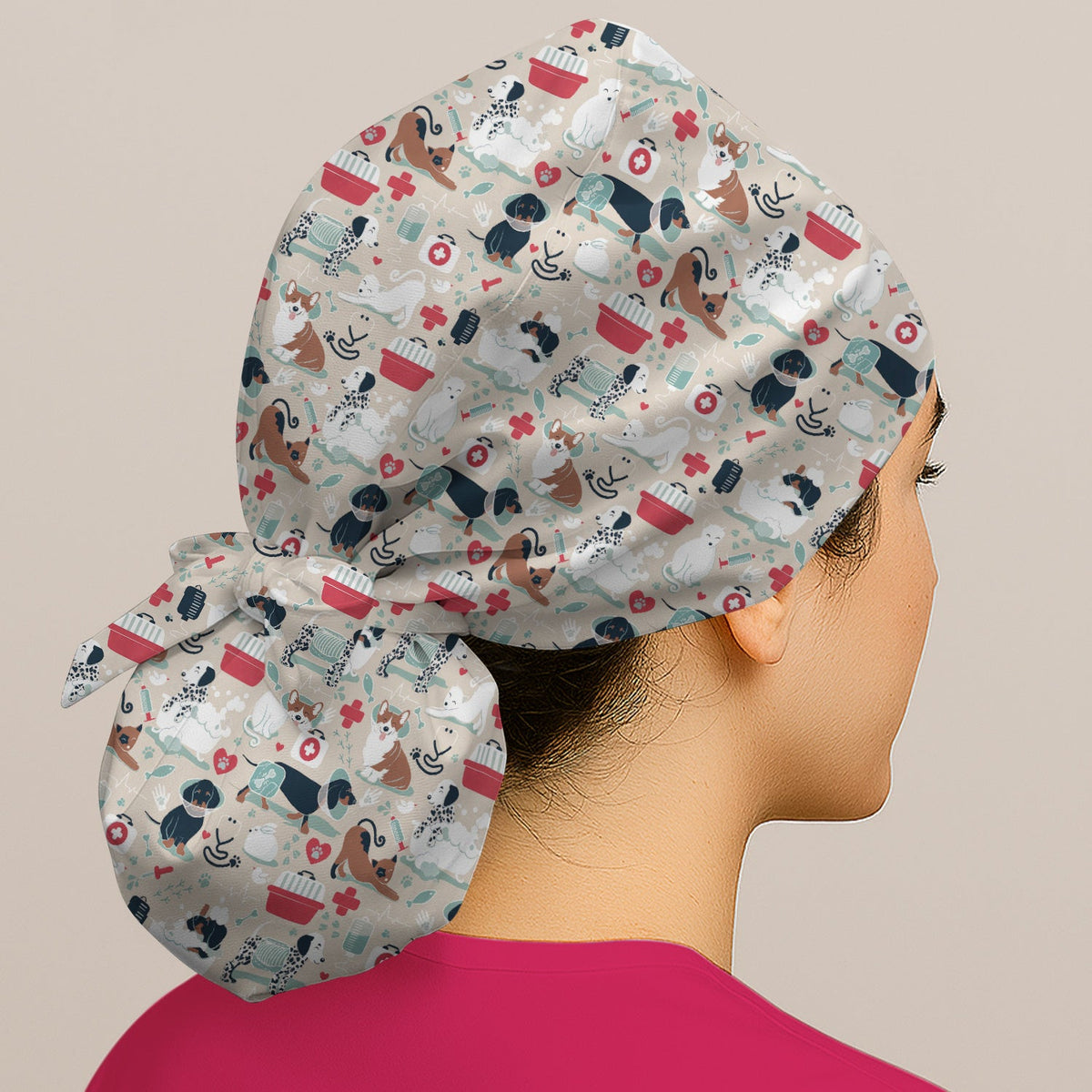 Dogs Veterinary Tools Scrub Cap