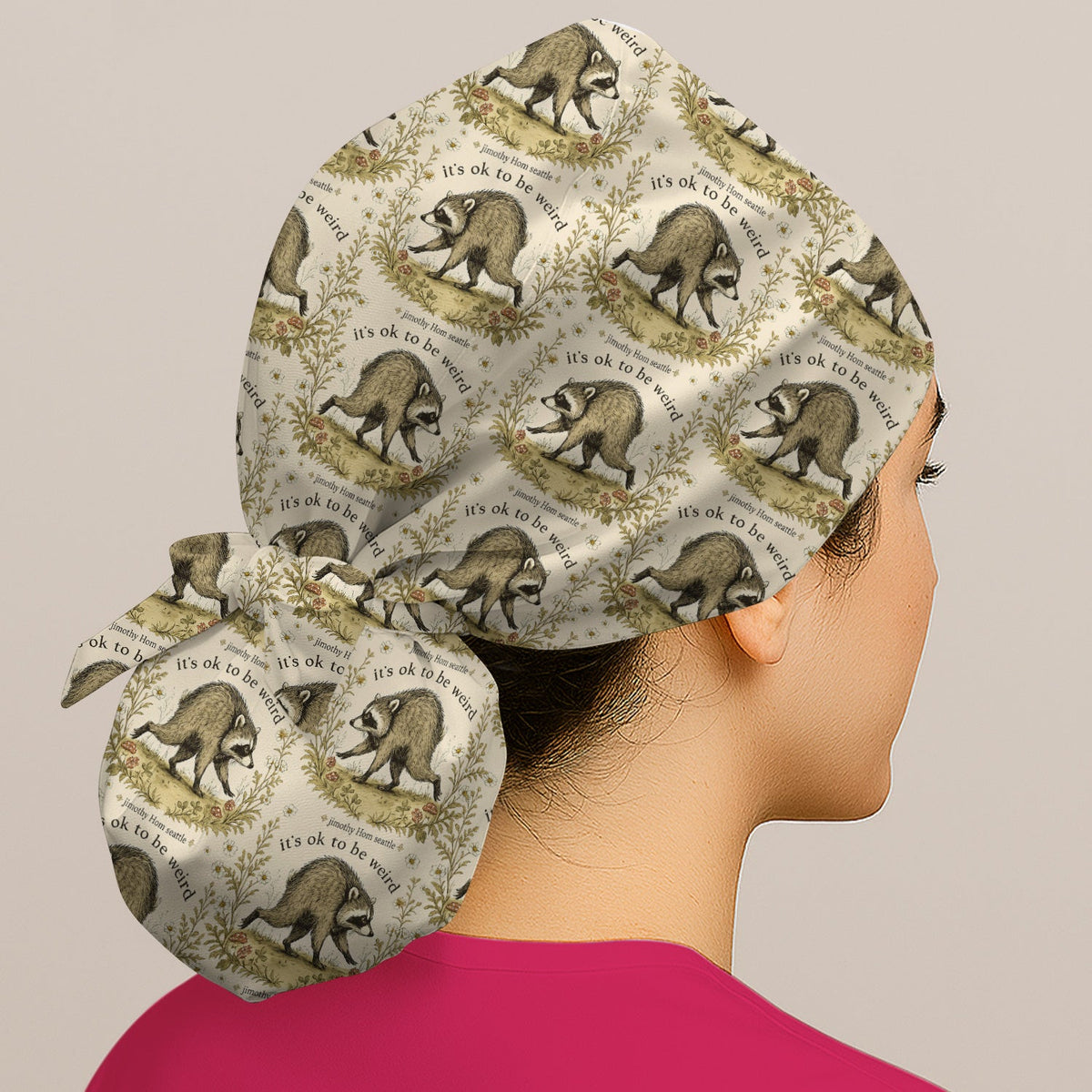 It's OK To Be Weird With Jimothy Scrub Cap