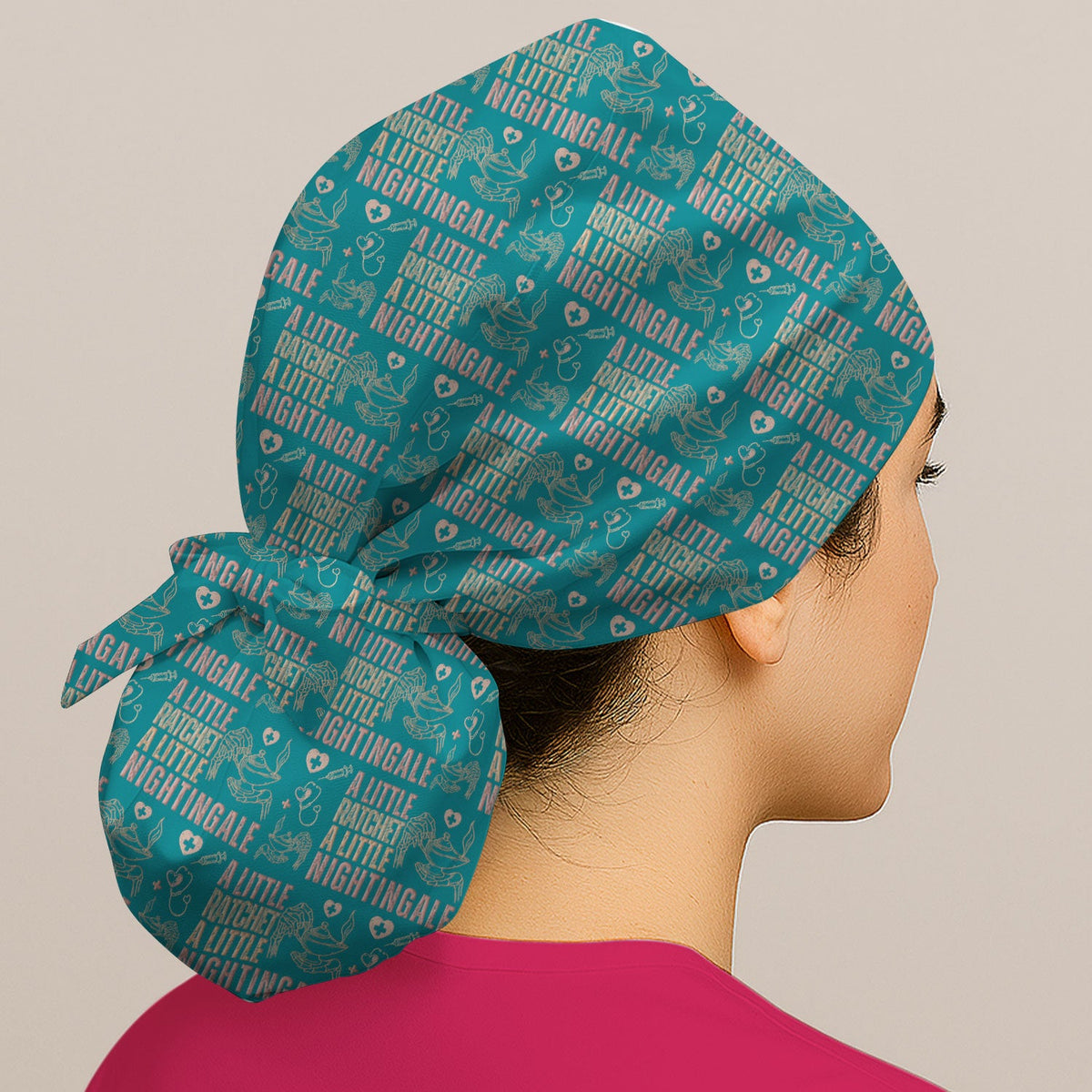 A Little Ratchet A Little Nightingale Scrub Cap