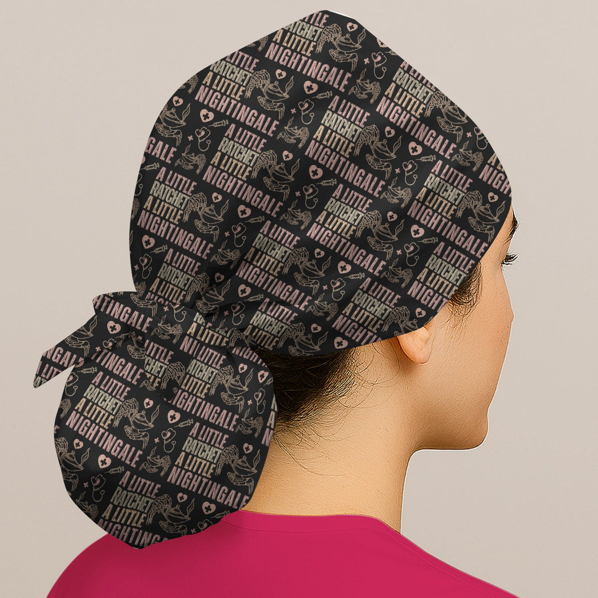A Little Ratchet A Little Nightingale Scrub Cap