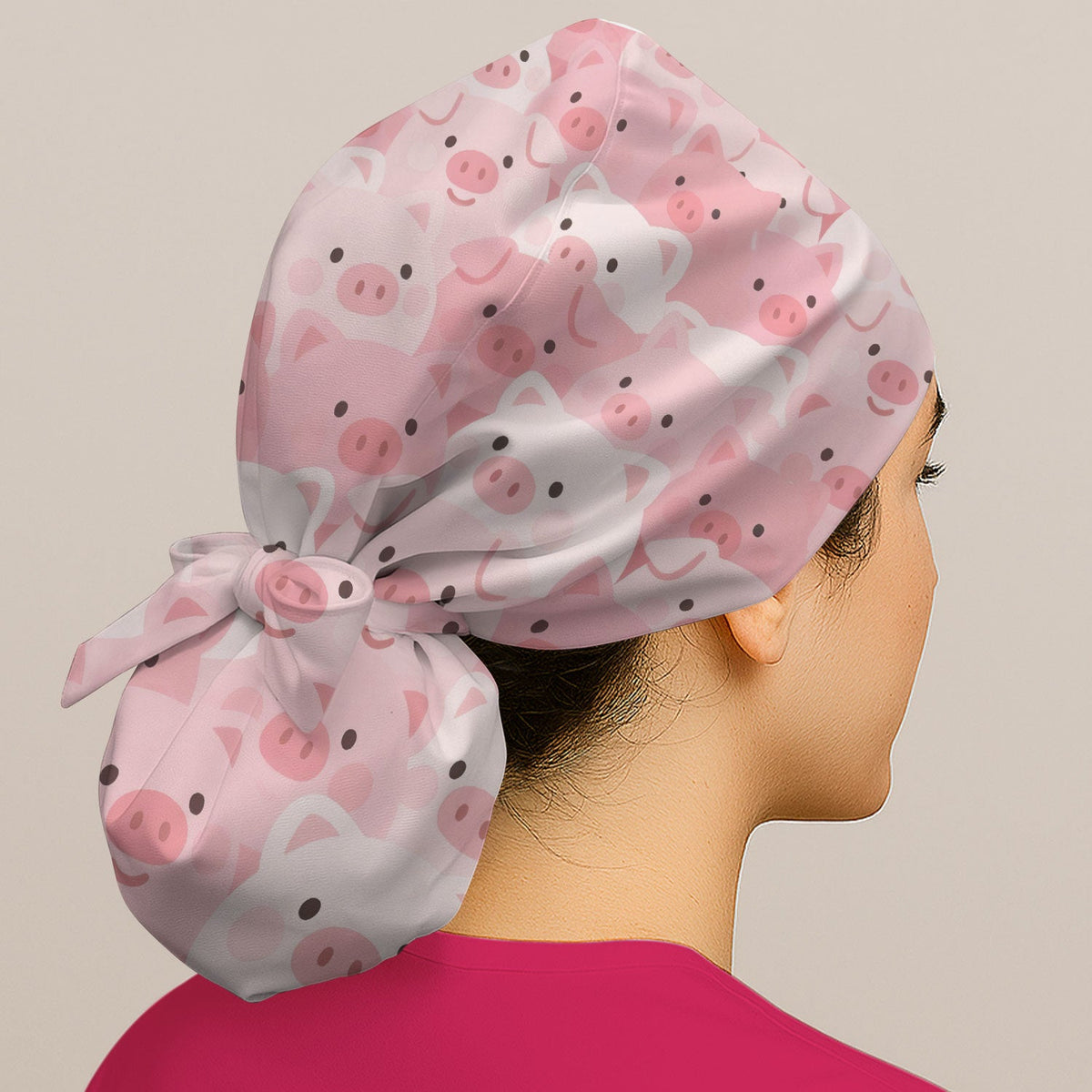 Pig Scrub Cap
