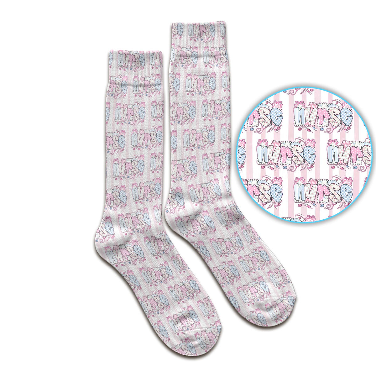 Pastel Nurse Socks