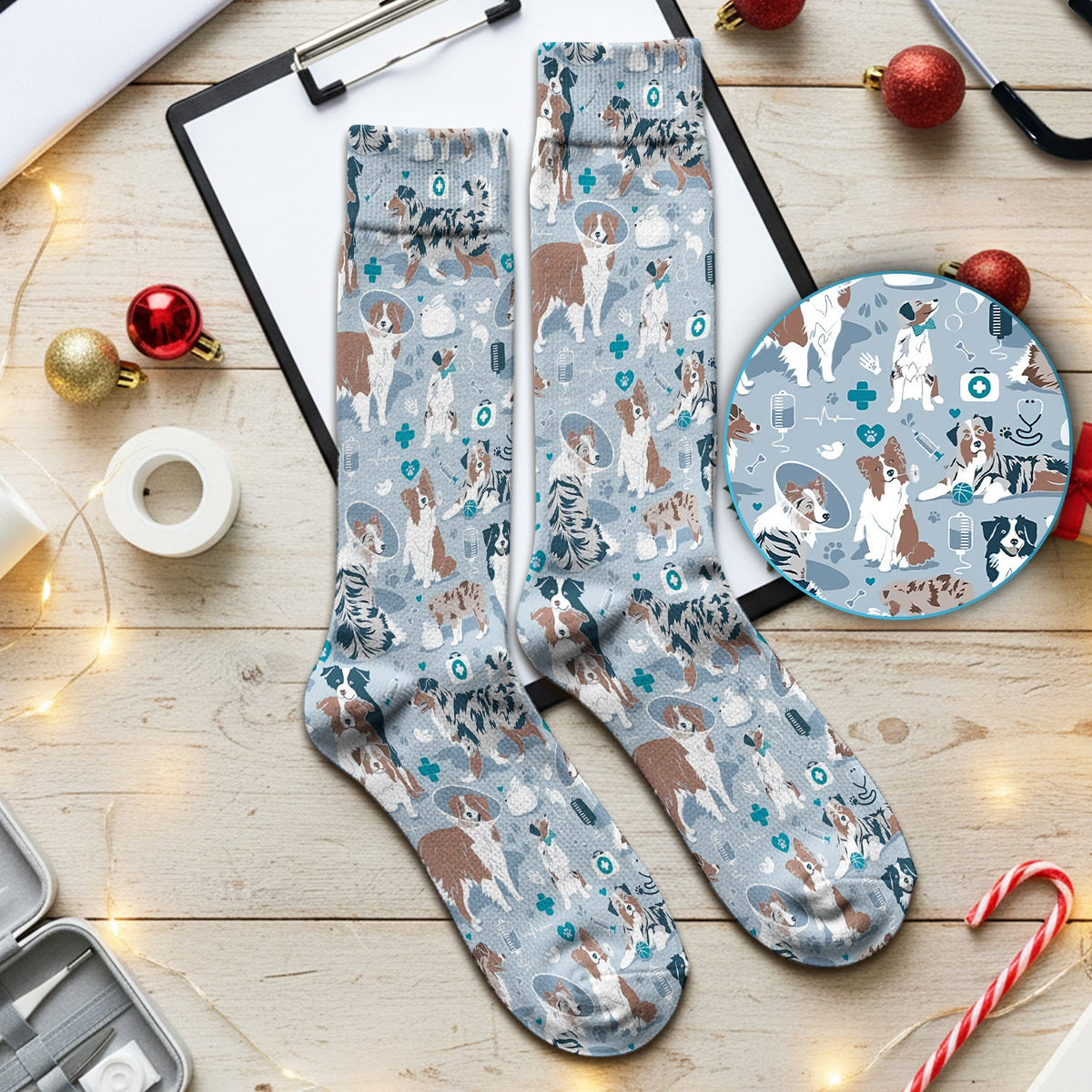 Veterinary Dog Nurse Socks