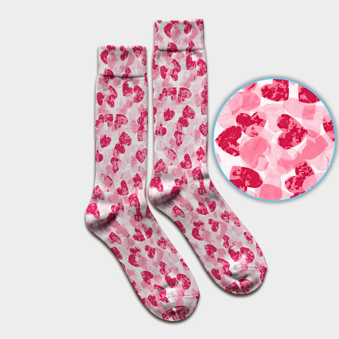 Valentine Heart Medical Nurse Socks