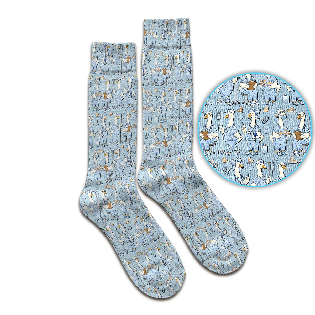 Goose Working Nurse Socks