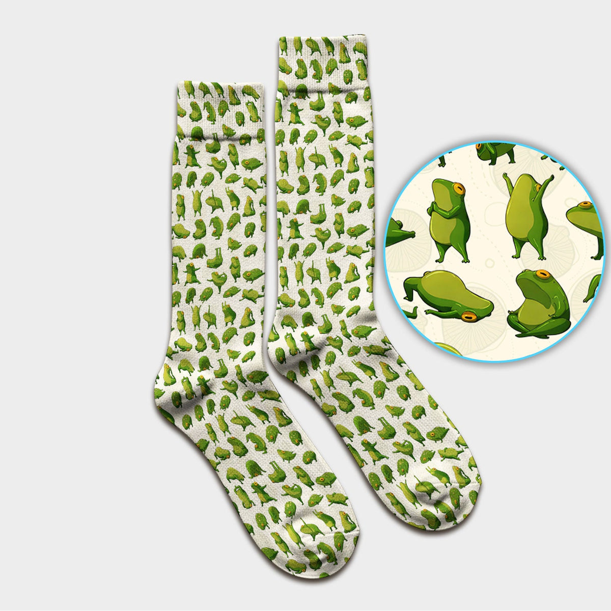 Frog Cartoon Nurse Socks